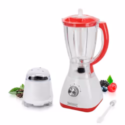 Mixeur rouge – 500W | Puissant et pratique Ce mixeur élégant et performant est conçu pour simplifier vos préparations culinai ...