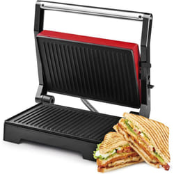 Royalty Line - Appareil à sandwich 1000W Rouge RLPM10008691-RED