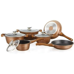 Royalty Line Cuisinière à cuisson lente BS1010M  10 Pièces 3 Pièces Cuivre