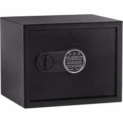 Coffre fort éléctronique avec serrure à combinaison - Noir - L 40 x H 34 x P 32 cm