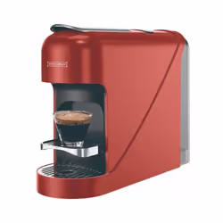 Conception compacte et colorée La machine à café Royalty Line est compacte, légère et équipée d'une poignée ergonomique. La m ...