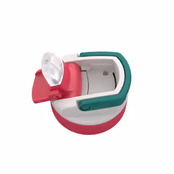 Kambukka Lagoon 400 ml Utilisation quotidienne Vert clair, Rose, Blanc
