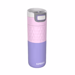Gourde isotherme à double paroi en acier inoxydable avec couvercle 3 en 1 Kambukka Snapclean®