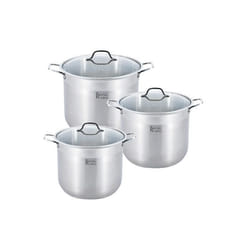 3 Casseroles Profonde INOX