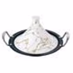 Tajine induction Royal Swiss blanc 38cm