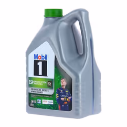 Protection et performance avec l'huile de moteur MOBIL1 5W30 ESP. Ce bidon de 5 L offre une protection supérieure contre l'us ...