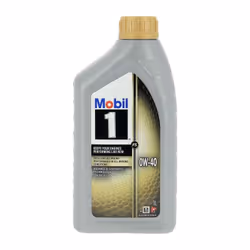 Efficacité et protection avec l'huile de moteur MOBIL1 0W-40 FS. Ce bidon de 1 L est parfait pour les moteurs haute performan ...