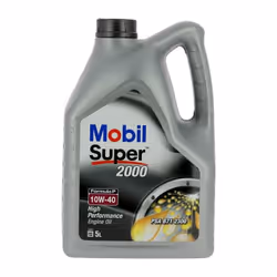 Protection et performance avec l'huile de moteur MOBIL S2000 10W40 Formula-P. Ce bidon de 5 L offre une protection supérieure ...