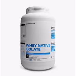 NUTRIMUSCLE - Whey Native Isolate 1.5Kgs Lait Français Saveur Chocolat 90% De Protéines