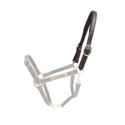Licol pour cheval flexible tour de cou cuir Kentucky