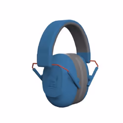 Casque anti-bruit enfant - Kidywolf - Kidynoise - Bleu - Réduction sonore jusquà 25 dB - Pliable