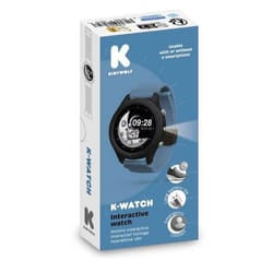 Montre connectée - KIDYWOLF - K-Watch bleue - Suivi du sommeil - Bluetooth - Lampe intégrée