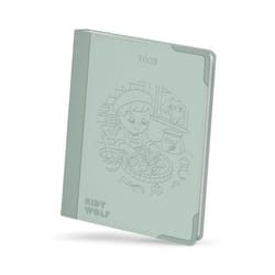 Tablette à dessin - KIDYWOLF - K-Draw-Pad - Motif Gastronomie - Livret 30 illustrations - Rechargeable USB-C