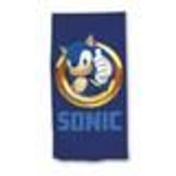 Serviette de bain - NINTENDO - Sonic - 100% coton - 70x140 cm - Oeko Tex