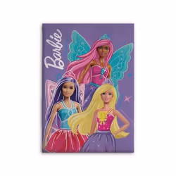 Plaid Couverture Enfant - Barbie - 100 x 140 cm - Microfibre - Douce - Lavable en machine