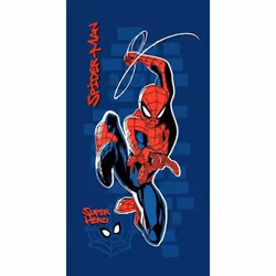 Serviette de Bain - SPIDERMAN - 70x140 cm - 100% Coton - Douce et Absorbante - Oeko-Tex