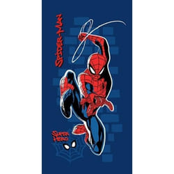 Serviette de Bain - SPIDERMAN - 70x140 cm - 100% Coton - Douce et Absorbante - Oeko-Tex
