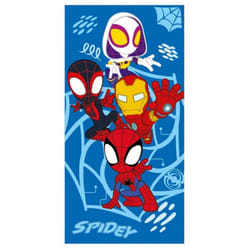 Marvel - Serviette de plage 70x140 cm Spidey multivers et Iron Man