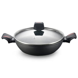 Casserole avec 2 poignées 24 cm Noir Royalty Line RLFSC24 - TU