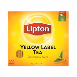 Lipton Yellow Label, Thé noir, Rectangulaire, Boîte en papier, 100 pièce(s)