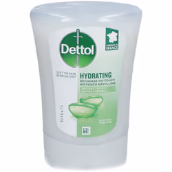 Dettol No-Touch Recharge Savon Gel Lavant Mains Aloe Vera 250ml