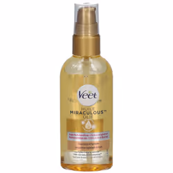 Huile Miraculeuse - VEET - Pré et Post Epilation et Rasage - 100% dOrigine Naturelle - 100 ml