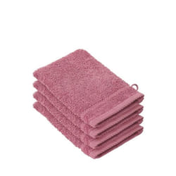 STEPHANIE - Lot de 4 gants - 100% coton peigné - Coloris Rose Carmine - 540 g-m²