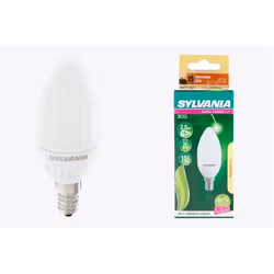 AMPOULE SYLVANIA ECO ENERGIE 90% 2.5W E14 CHAUDE