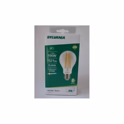 Ampoule LED 11W filament format A70 2700K 1521lm culot E27 230V non dimmable ToLEDo Retro GLS SYLVANIA Tarif année : 2020 SYL ...