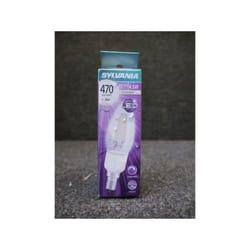 Ampoule led 4.5W flamme claire à filaments ø 35x117mm culot E14 2700K 470lm 230V dimmable Toledo Retro Sylvania
