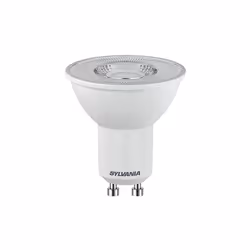 Même forme et taille qu'une ampoule halogène GU10 Technologie Compact Cluster SMD permettant une grande efficacité avec un as ...