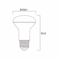 La lampe REFLED de Sylvania possède une bonne distribution lumineuse et une très longue durée de vie. Elle a un bon rendu des ...