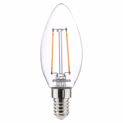 Sylvania ToLEDo RT Candle V5 CL 250LM 827 E14 SL, 2,5 W, 25 W, E14, 250 lm, 15000 h