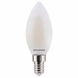 Ampoule LED Retro Flamme ToLEDo Satinée E14 Sylvania 6W 806lm - Blanc chaud 827