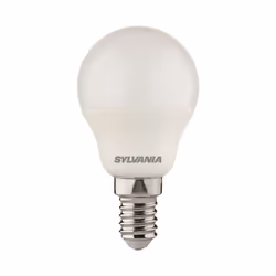Ampoule sphérique Multi-directionnelle finition dépoli culot E14. Lumière : blanc chaud 2700K. Distribution lumineuse parfait ...