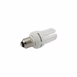 SYLVANIA B22 AMPOULE FLUO COMPACTE CFL 8 W D'ÉCONOMIE D'ÉNERGIE, BLANC