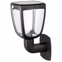 Sylvania Gizmo Solar Wall Light Lantern, Éclairage mural extérieur, Noir, Acrylonitrile-Butadiène-Styrène (ABS), IP54, Rue, I ...