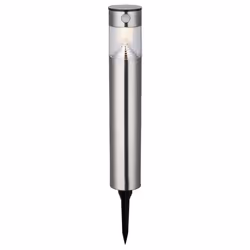 Sylvania Gizmo Solar Bollard Éclairage au sol extérieur LED Acier inoxydable