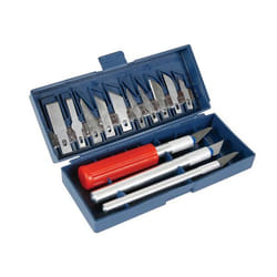 Velleman VTK7 couteau à lame rétractable Rouge, Argent