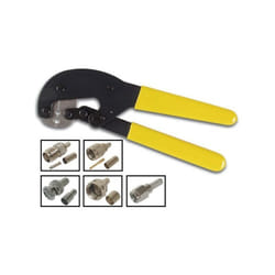 Toolland - pince a sertir 9 pour connecteurs f & bnc vtfbnc RI2636