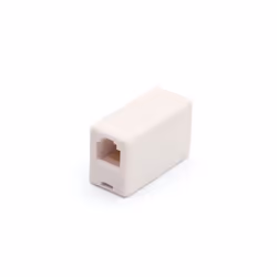 Velleman TCU1, 2 x 6P4C, Blanc, Femelle, Droit, 1 pièce(s)