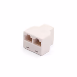 Velleman TCU6, 3 x 8P8C, Blanc, Femelle, Droit, 1 pièce(s)