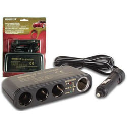 Velleman PLUGC4F adaptateur de puissance & onduleur Auto 120 W Noir