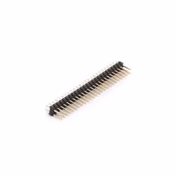 Velleman CC067, Embase à broches, Noir, Droit, Mâle, Laiton, 2,54 mm