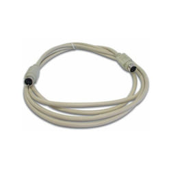Cable clavier ps/2 mini-din6 male - mini-din6 male / 2m