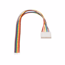 Velleman BTWF8, 0,2 m, 8 broches, Femelle, Droit, Multicolore, Blanc, 17,8 mm