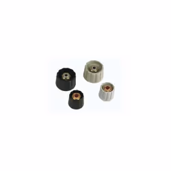 Bouton (noir 45mm/6mm) 2 pinces