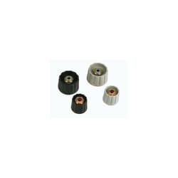 Bouton (noir 45mm/6mm) 2 pinces