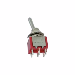 Interrupteur - PEREL - Inverseur vertical dpdt on-on - Electrique - 5 A - Intérieur