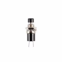Velleman R1829B/B, Bouton-poussoir, Avec fil, Noir, 250 V, 125 - 250 V, 1 pièce(s)